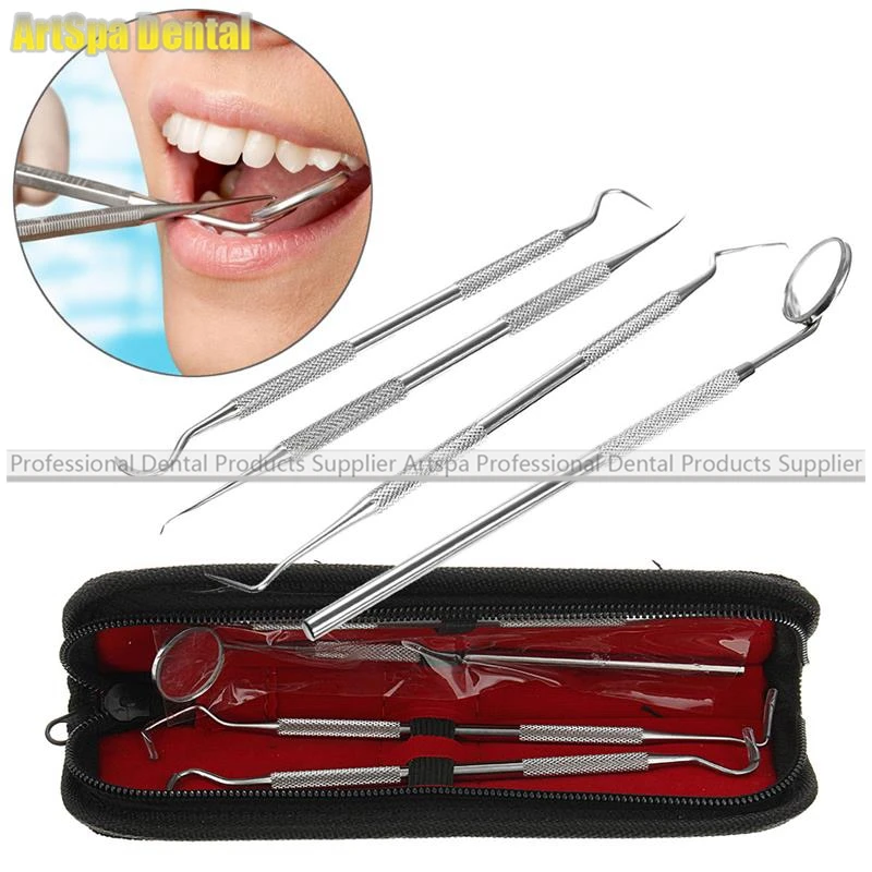 Dental Oral Care Dentist Instruments Teeth Scraper Waxing Carving Kit