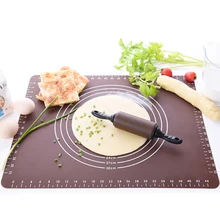 Большой коврик силиконовая Скалка ручка Скалка Торт Помадка Кухня Ремесло доска Кондитерские Rodillos помадка выпечки инструмент 50D2005