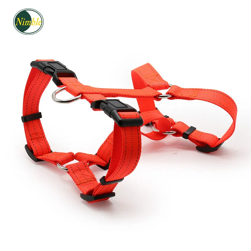 NIMBLE Dog Harnesses Adjustable Reflective Pet Running Training Small Large Soft Walk Harness