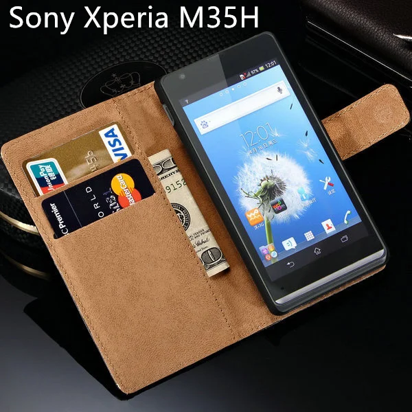 C 5303 for Sony Xperia SP Case M35H Hot Luxury Leather