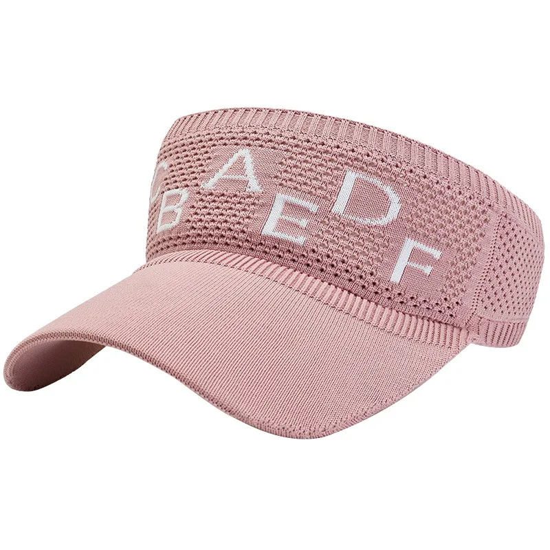 شمس الصيف قبعة واقية الغولف قبعة جري مكافحة الأشعة فوق البنفسجية الرياضة المشي تنس الشاطئ فارغة أعلى رباط رأس قبعة النساء الرجال