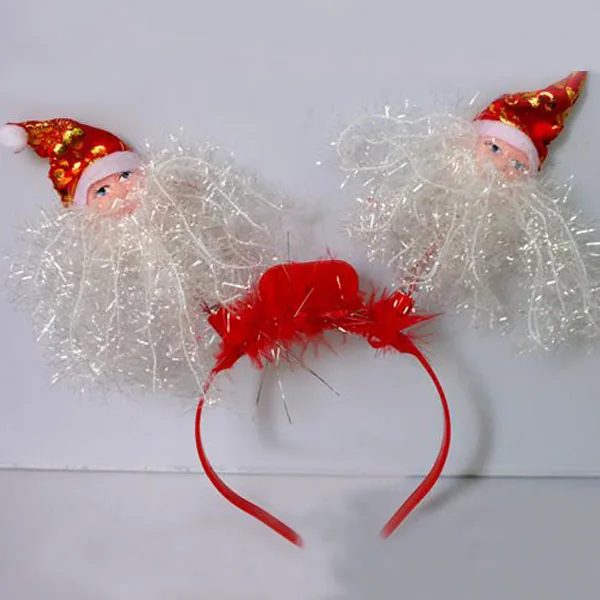 SmartGood LED Santa Claus Twinkling Head Band Christmas Boppers | Красота и здоровье