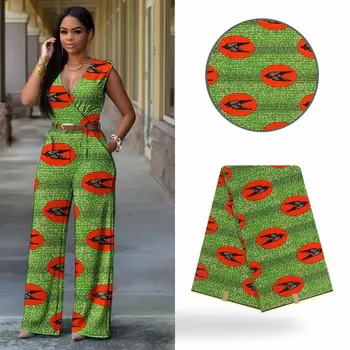 

6 Yards/lot Popular green background batik wax Swallow printed pattern african wax fabric for colothes VH134-4