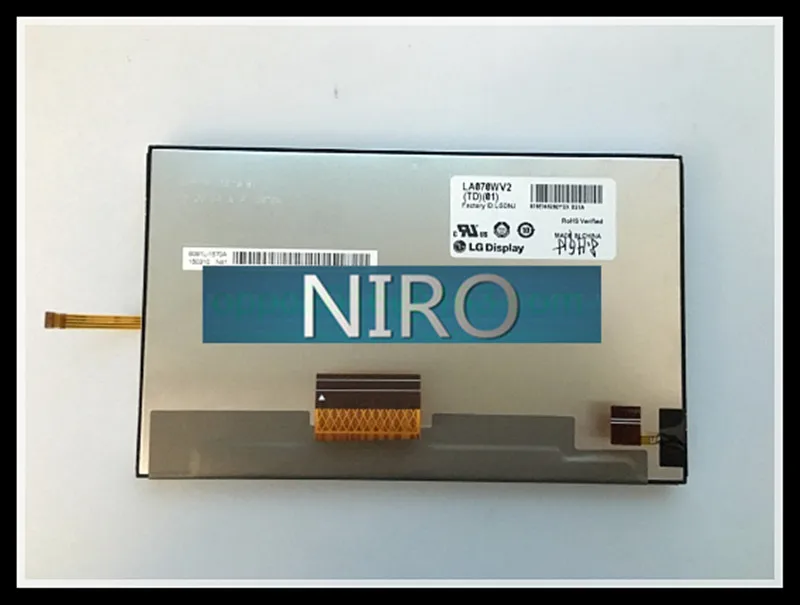 Niro DHL 7,0 ''ЖК-дисплей LA070WV2(TD)(02) LA070WV2(TD)(04) ЖК-экран панель для автомобиля gps/DVD навигации