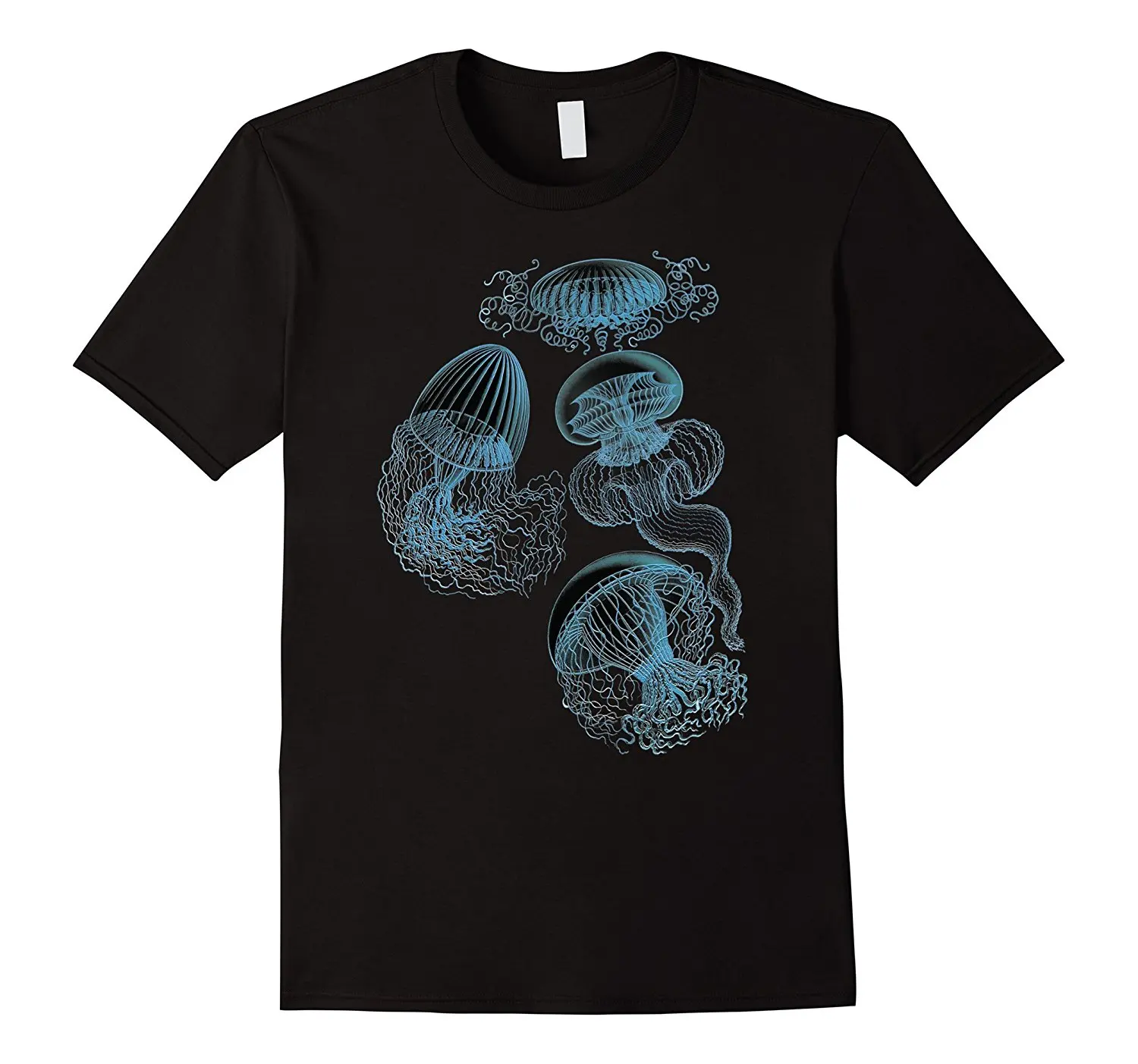 Jellyfish T shirt Ocean Lover Bioluminescent Sea Creature Style Vintage