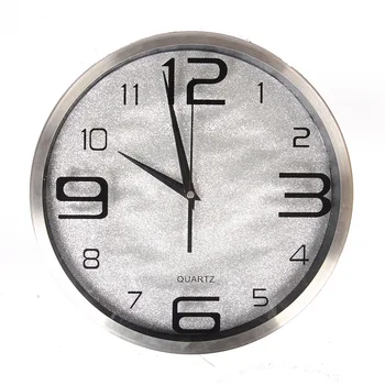 

Wall Clock Saat Reloj Relogio de Parede Wall Clocks Horloge Murale Round stainless steel clock Reloj de Pared Duvar Saati Klok