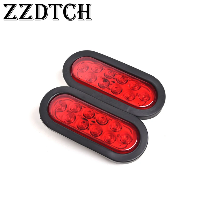 ZZDTCH 2 шт. 12 В 10 Led габаритный сигнал для грузовых автомобилей используется для BENZ VOLVO SCANIA человек RENAULT IVECO тормозной фонарь для грузовика задние фонари