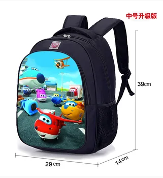 

Super Wings Cartoon Pink Schoolbags Lovely Character School Backpack for Boys and Girls School Orthopedic School Backpacks Boys