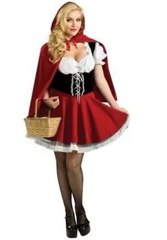 

Hot Anime Little Red Riding Hood Cosplay Carnival Halloween Costumes For Women Princess Witch Sailor Moon Free Shipping