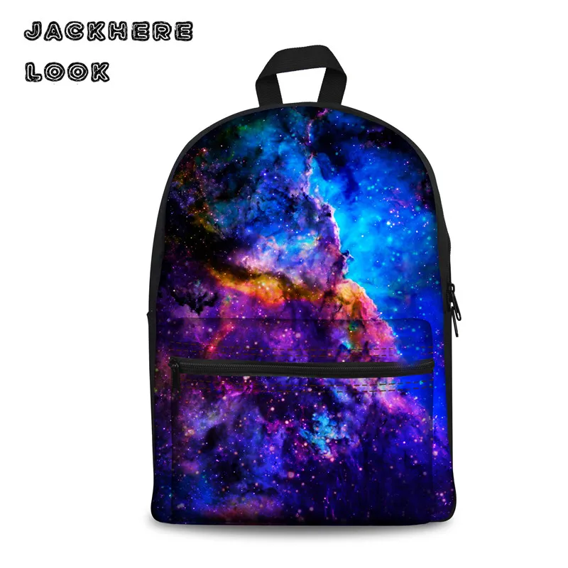Cool Student Boys Galaxy School Bag Teenager Multicolor Backpacks