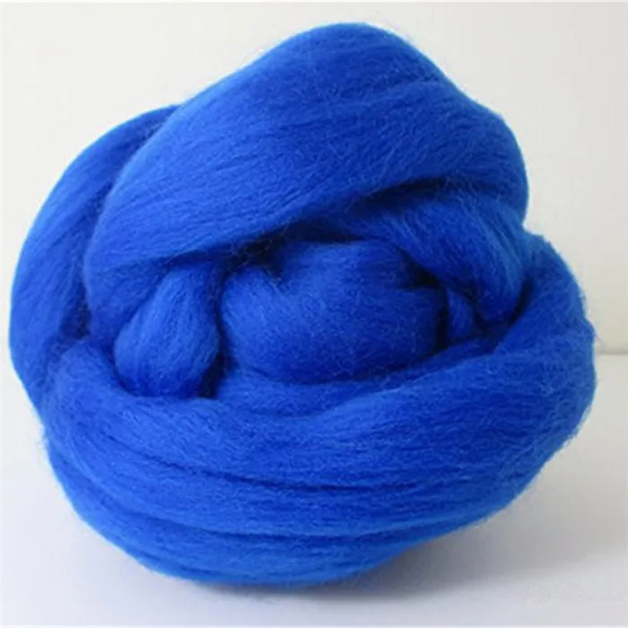1 шт./500 г супер толщина вискозная пряжа ровинговая Пряжа пряжа для ручного вязания пряжа зимний теплый домашний декор одеяло для дивана - Цвет: Royal blue