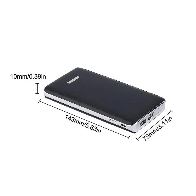 30000 mAh портативный светодиодный аварийный 12 V автомобильный прыгающий стартер пусковое траснспортное средство с электропитанием усилитель двигателя - Цвет: Black