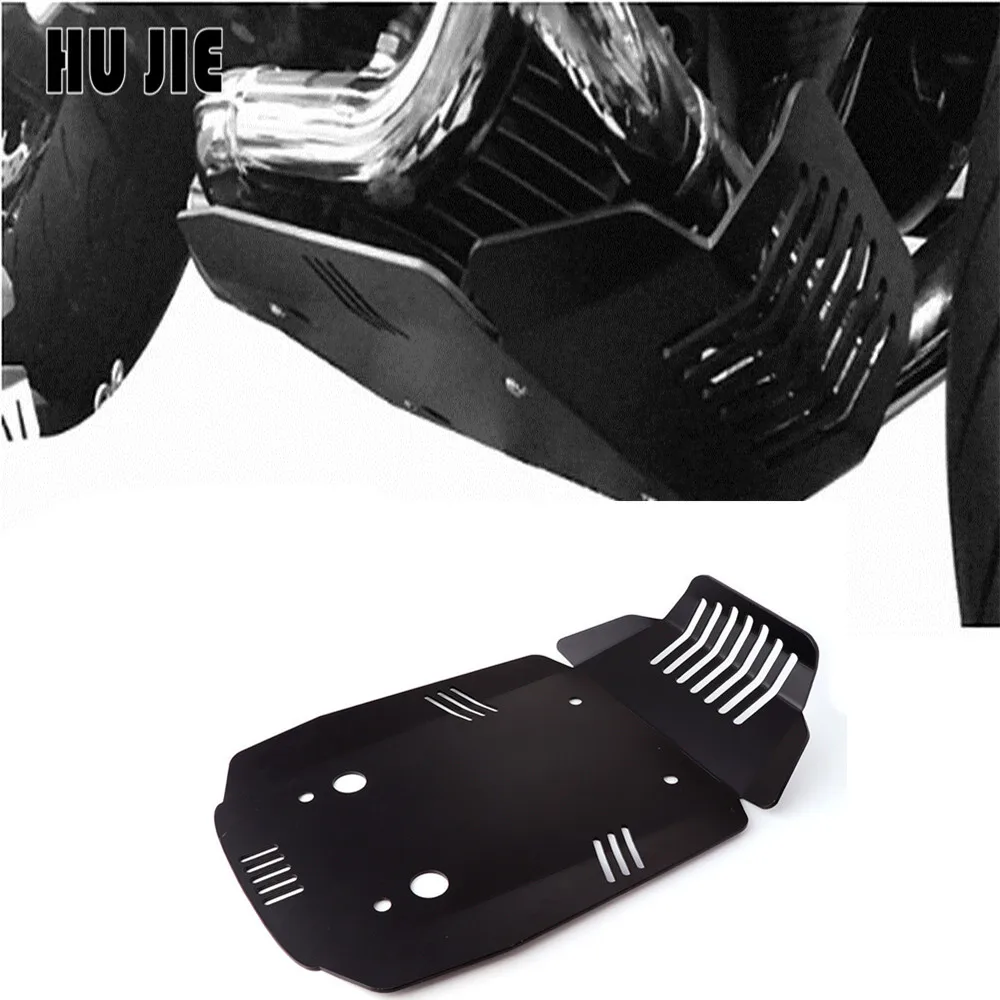 

Black Motorcycle Aluminum Skid plate Bash plate Engine Guard Protector Cover For BMW R Nine T R9T 2014 2015 2016 2017