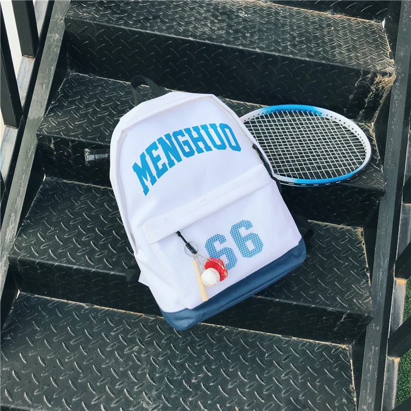 Menghuo 2018 Fashion Backpack Women Leisure Travel Rucksacks for Girls Teenager Cool Shoes Pendant Cute School Bag Men Backpacks (24)