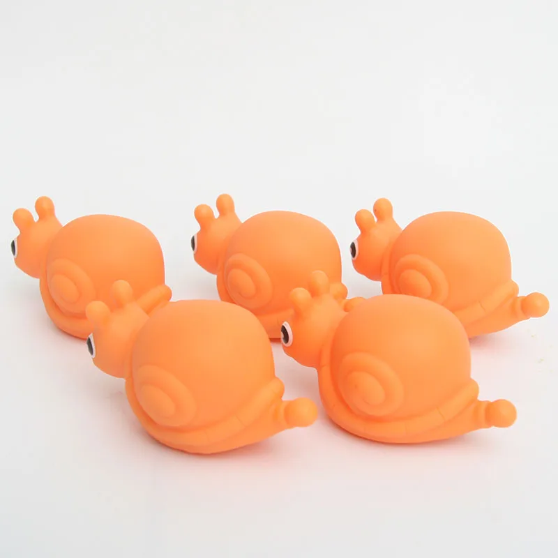 5 шт. пластиковая плавающая игрушка в форме улитки, делая ванну более интересной