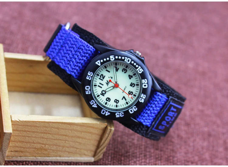 2018 الكرتون ووتش أزياء الأطفال الأولاد أطفال الطلاب النايلون الرجال الرياضة الساعات التناظرية ووتش relogio