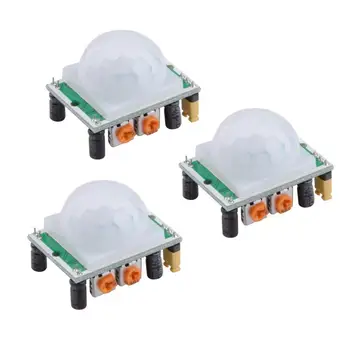 

3pcs HC-SR501 PIR Infrared IR Sensor Body Motion Module for Arduino