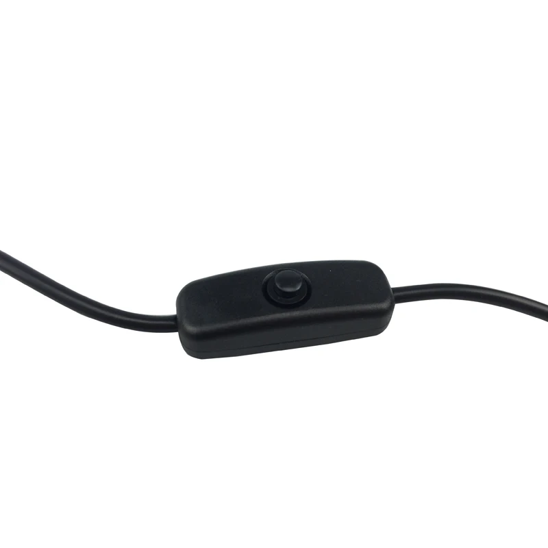 10 шт./лот 5 В 2A Мощность переходник+ Micro USB кабель с выключателем Питание для Raspberry Pi 2 Малина PI zero w