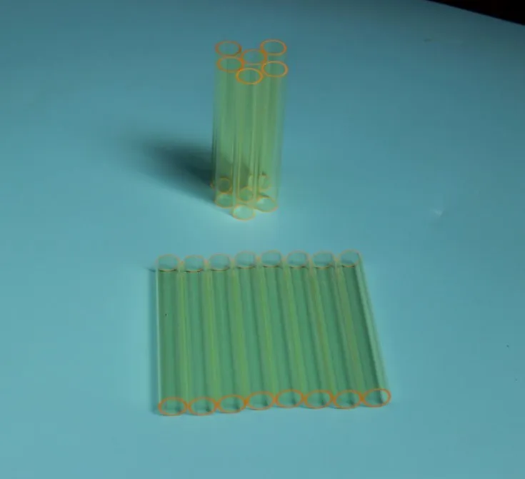 

OD12*L63mm IPL Yellow Quartz Tube lamp glass e-light laser uv tube
