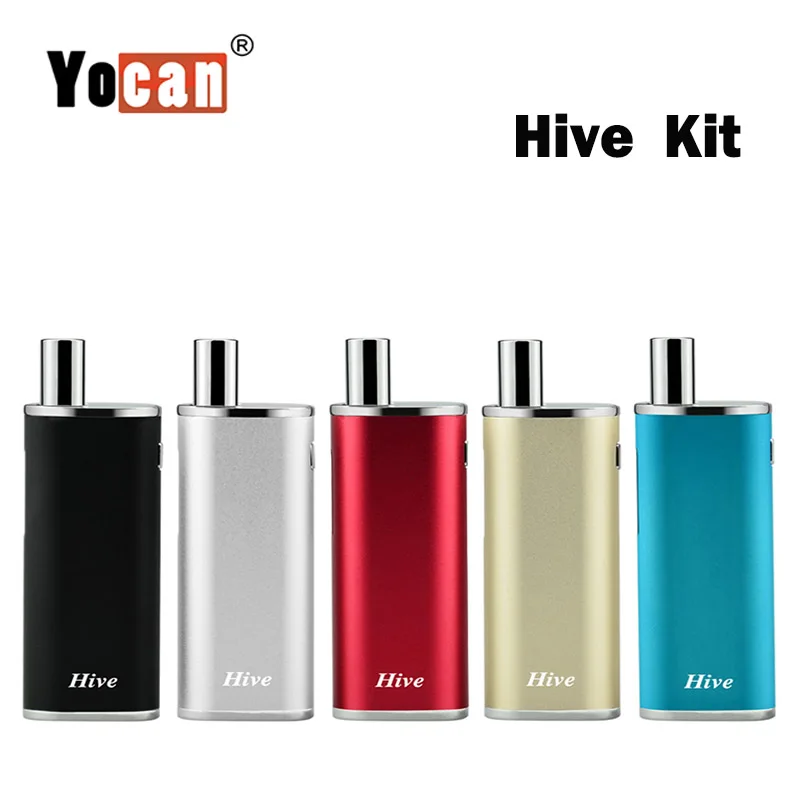 

vaporizer Yocan hive Vape pen vapor 2in1E-Cigarettes kit Wax / CBD oil box mod atomizer 650mah Battery Electronic Cigarette kit