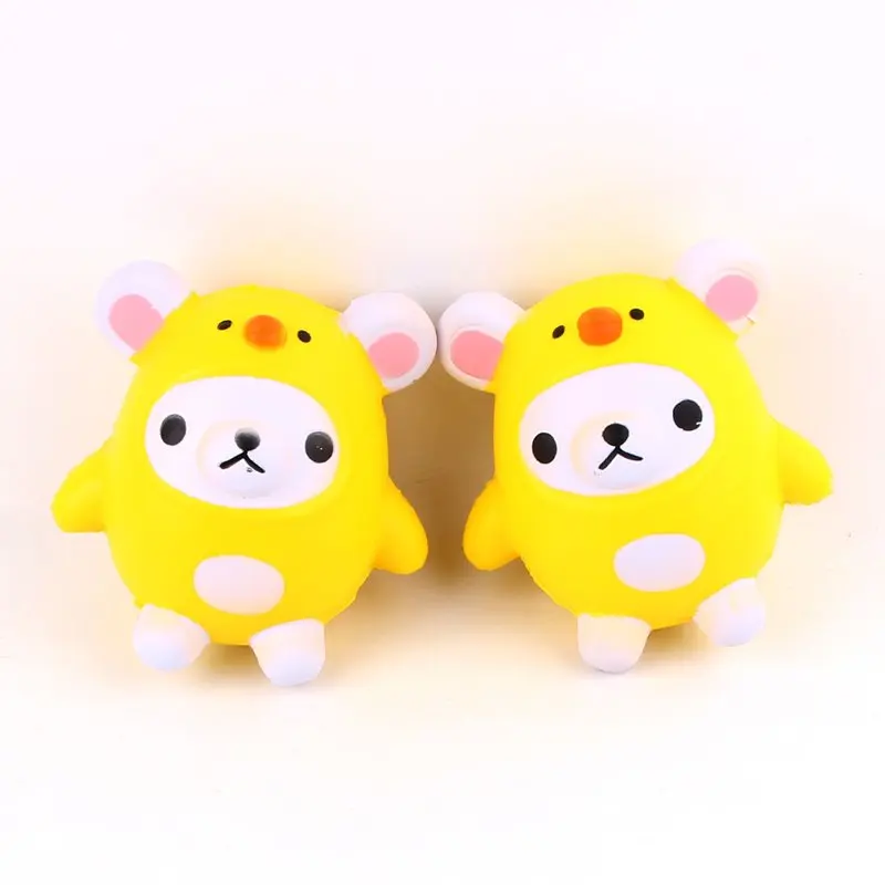 Новинка 2018 милый Сжимаемый куриный чокер Jumbo Kawaii медленно Восстанавливающий