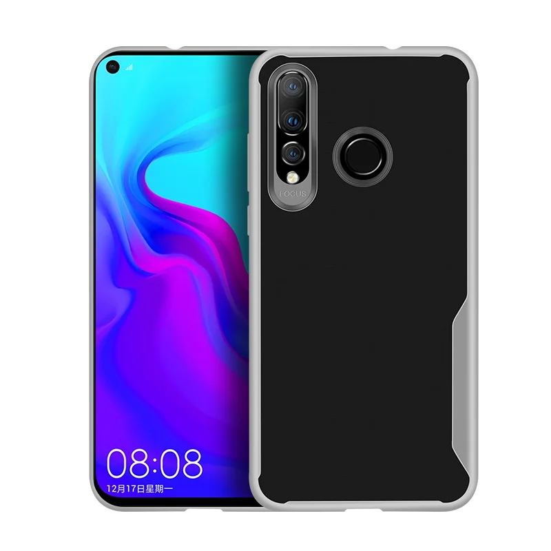 KHW2080W_1_JONSNOW Soft Case for Huawei Nova 4 Transparent Anti-knock Protect Cases Soft Glue All-inclusive Back Cover