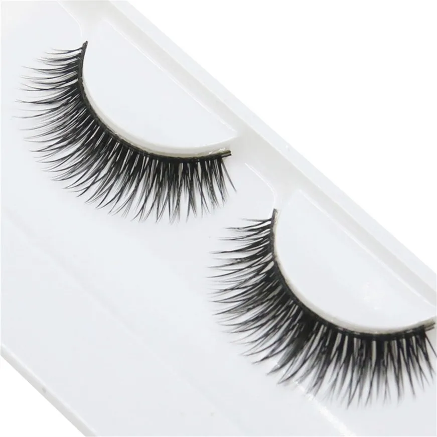 

False eyelash Natural Beauty Dense A Pair False Eyelashes maquiagem