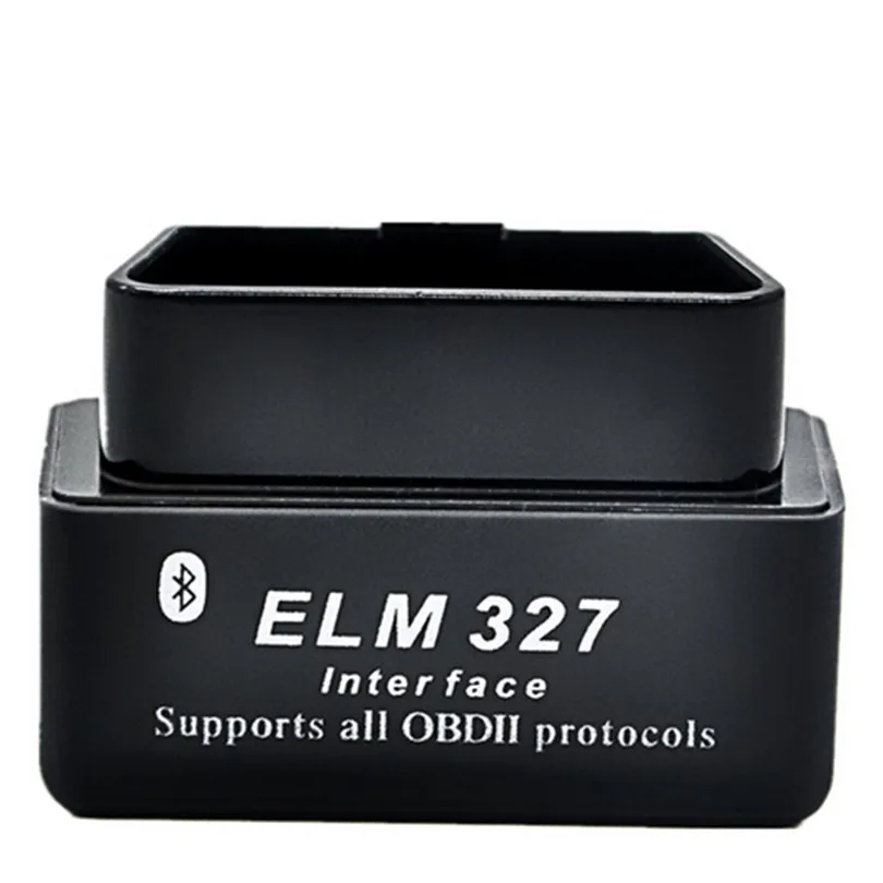 ELM327 V2.1 Bluetooth OBD OBD2 считыватель кодов CAN-BUS поддерживает мультибрендовые автомобили многоязычный ELM 327 BT V2.1 работает на Android/PC C - Цвет: Black Color