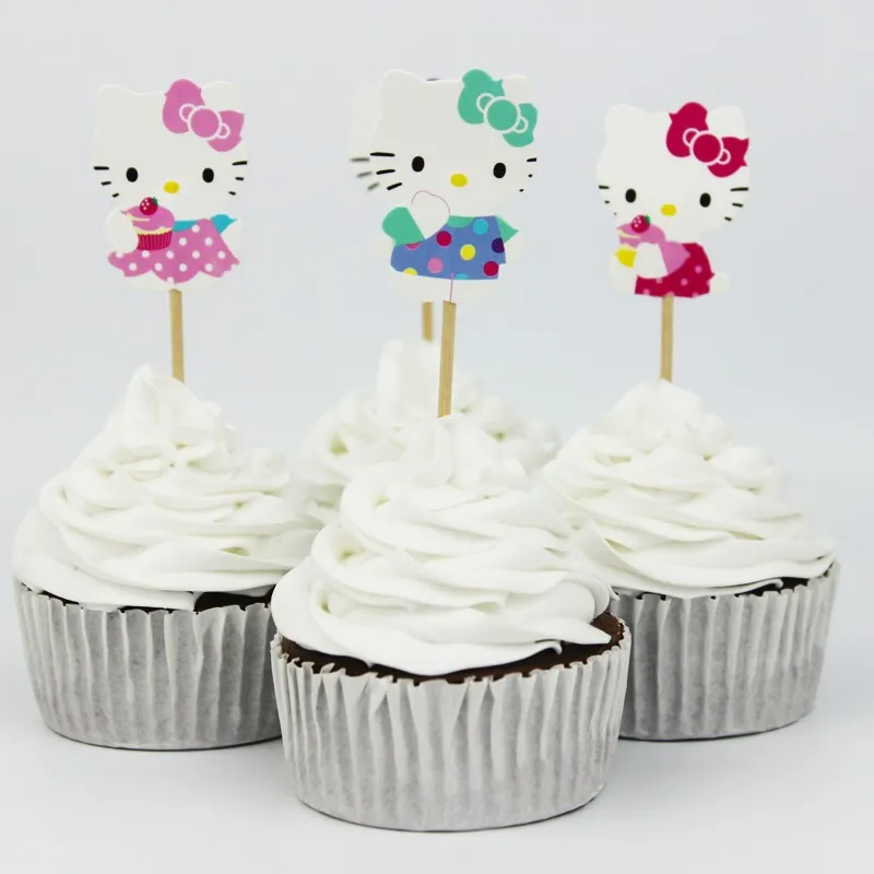 Articles De Fete 24pcs Set Hello Kitty Cupcake Toppers Picks Anniversaire Enfants Garcons Fete Decoration Cadeau Jumpownia Pl Articles De Fete 24pcs Set Hello Kitty Cupcake Toppers Picks Anniversaire Enfants Garcons Fete Decoration Cadeau Jumpownia Pl