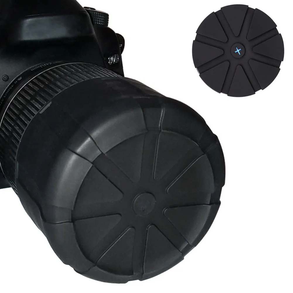 Силикон для DSLR протектор Анти-пыль противопылезащитный SLR камеры Универсальный объектив крышка водонепроницаемый