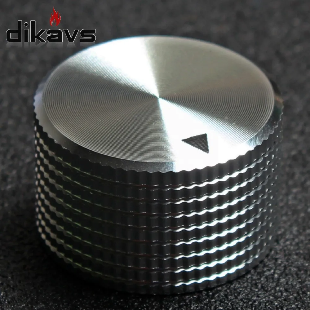 

Solid Aluminum Knobs 25 X 15mm Potentiometer Encoder Knob Audio Volume Knobs