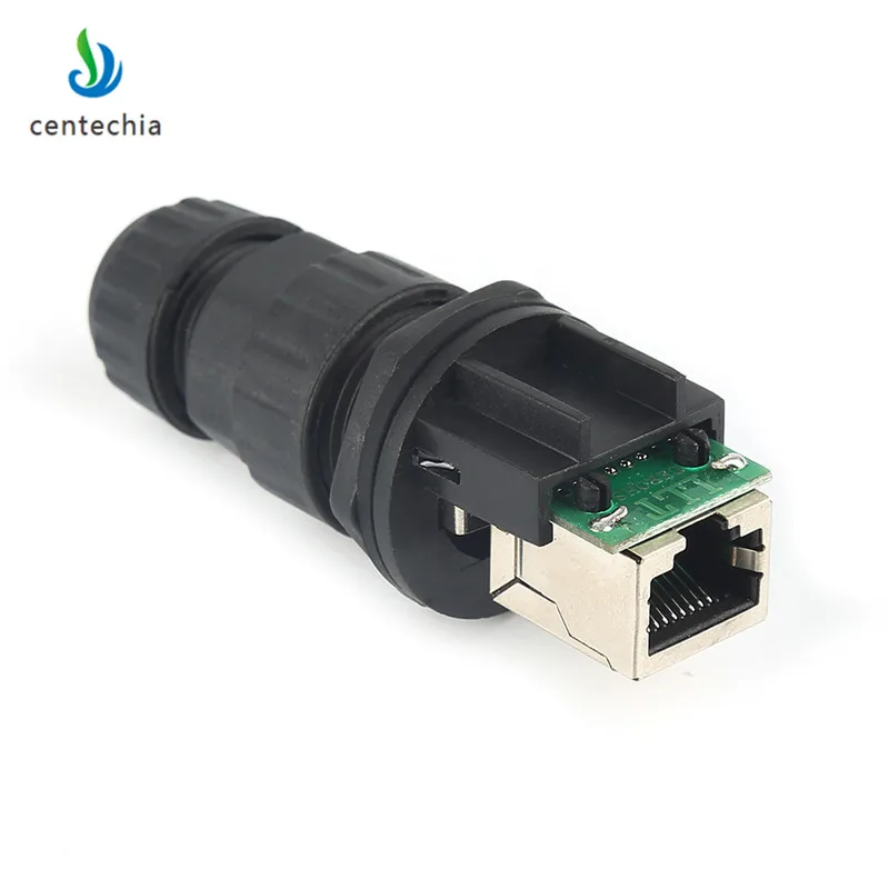Розетка Centechia RJ45 CAT5 CAT6 водонепроницаемое настенное крепление IP68 разъемы адаптер