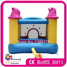 Популярный надувной прыгающий замок горка, маленький батут, отскакивающий дом, надувной батут