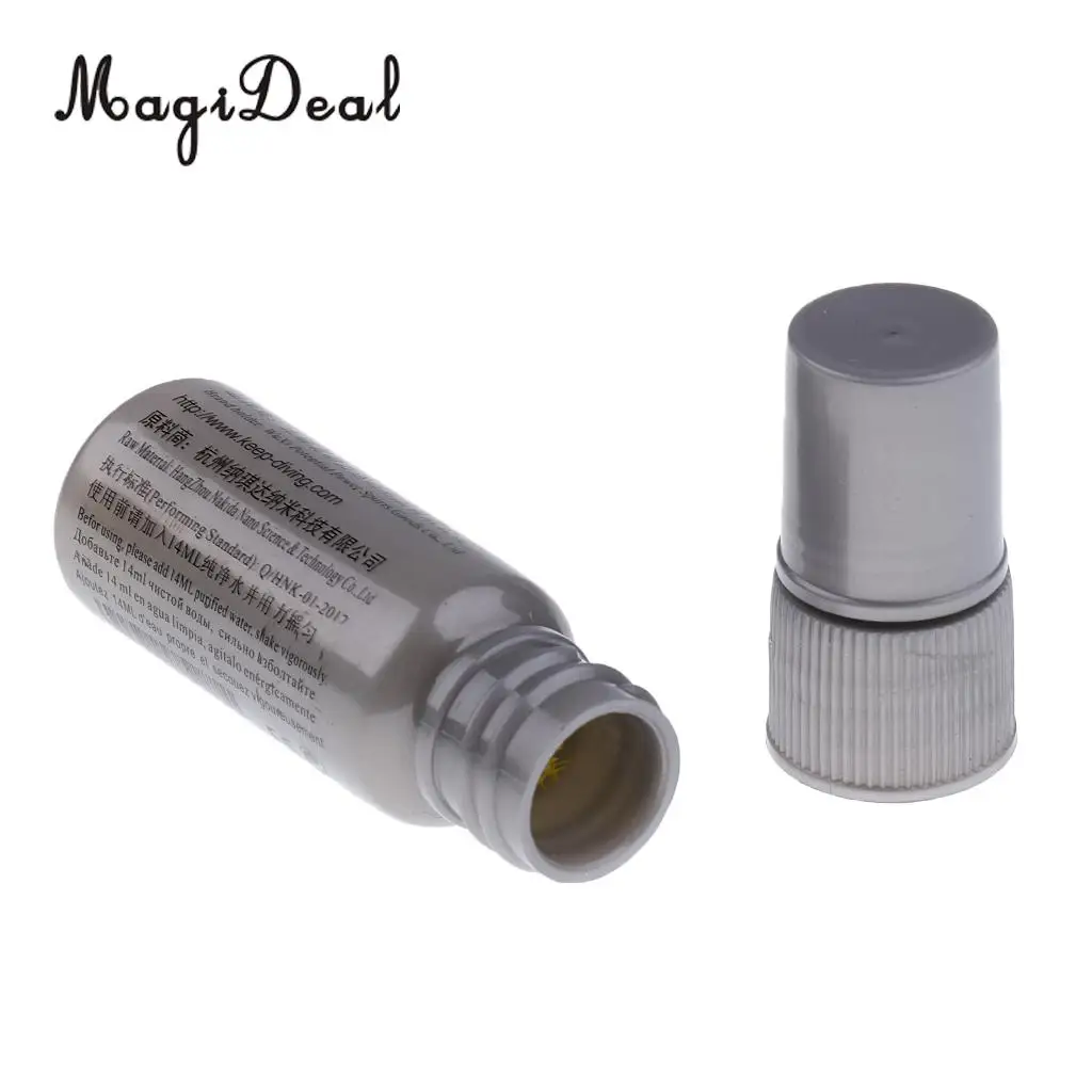 2 Pieces Compact Solid-State Nano Anti Fog Agent Spray Defogger Cleaner for Dive Swim Mask Goggles Glasses Camera Lens
