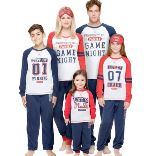 

Christmas Family Matching Xmas Adult Women Kids Baby Sleepwear Nightwear Pajamas