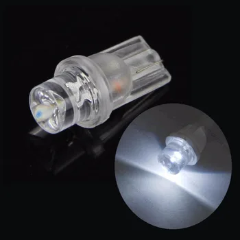 

10 x SMD LED T10 Car Light Lamp Bulb Wedge 194 168 White New