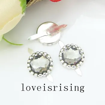 

FREE SHIPPING--100PCS Grey Black Brads Paper Fastener for Scrapbooking Wedding Stationary Favor Box DIY Craft Supplies