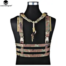 EMERSONGEAR MOLLE System Low Profile Chest Rig Vest Military Army Hunting Airsoft Vest Profile Chest Rig Tactical Vest EM7452 EMERSONGEAR MOLLE System Low Profile Chest Rig Vest Military Army Hunting Airsoft Vest Profile Chest Rig Tactical Vest EM7452
