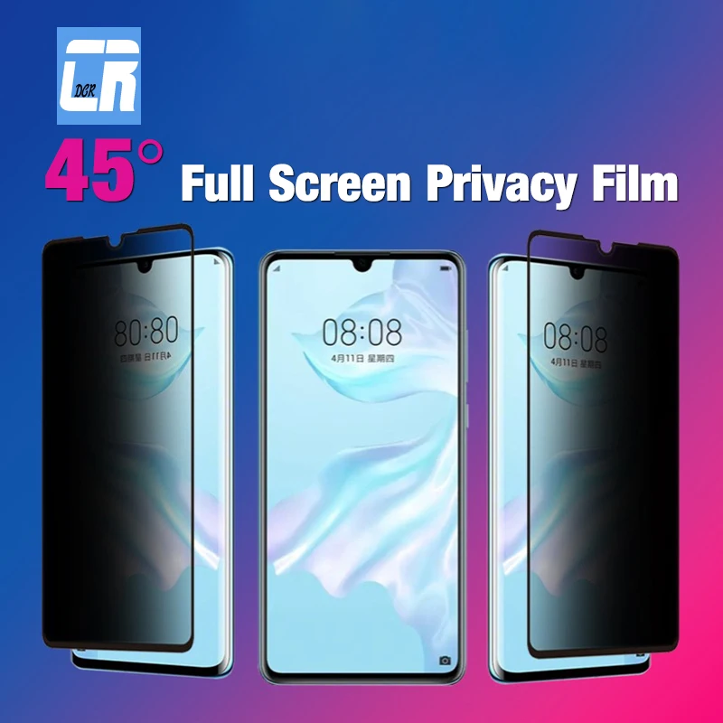 

Anti Spy Tempered Glass for Samsung Galaxy A50 A30 A6S A80 A9S M10 M20 S10E J4 J6 A6 A8 2018 Protect Privacy Screen Protector
