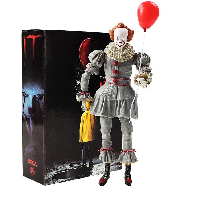 NECA Toys Stephen King's It the Clown Pennywise Figure PVC Horror