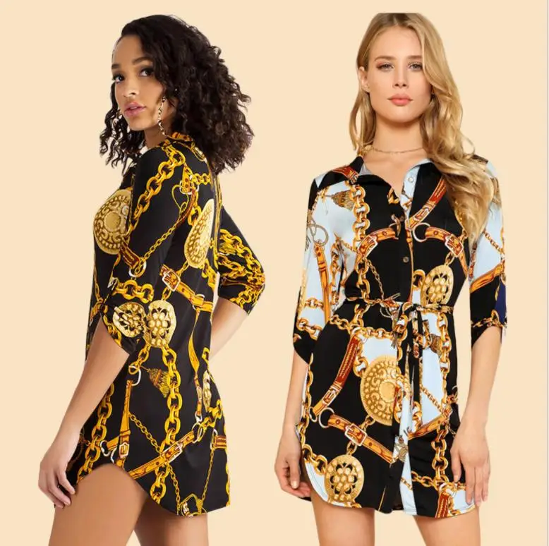 2019 африканская женская одежда Дашики новое платье с принтом для ночного клуба