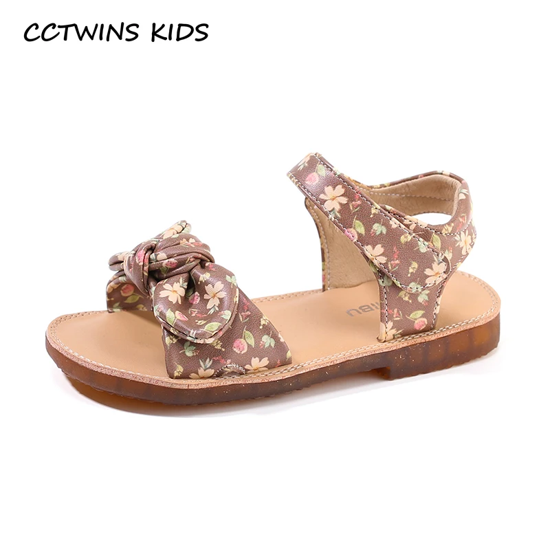 CCTWINS/детская обувь 2019 г. летняя модная одежда для девочек, платье принцессы на плоской подошве вечерние ная детская обувь с