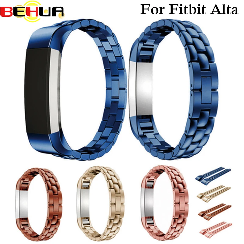 Stainless Steel Watch Bracelet Band Strap For Fitbit Alta Hr Smartwatch