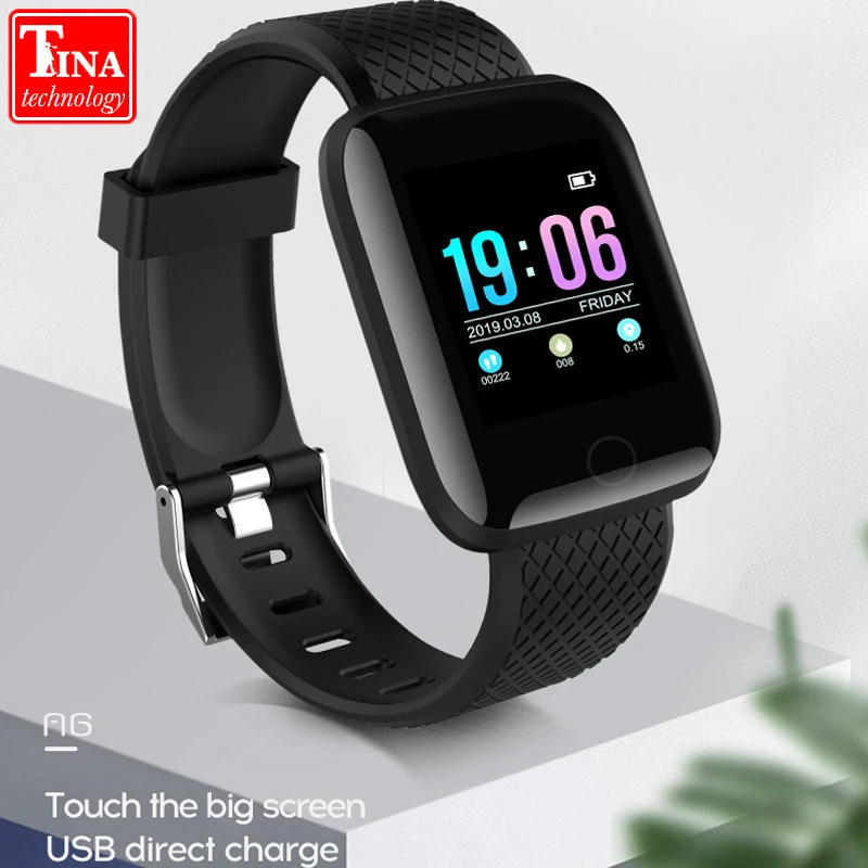 

New Orignal D13 Smart Watch 1.3inch OLED Color Screen Heart Rate Monitor Smart Bracelet Fitness Tacker For Android IOS