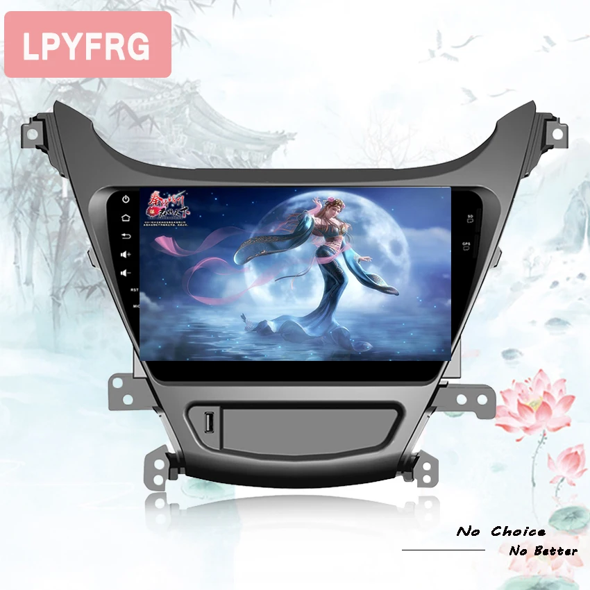 Clearance 9 inch 1024*600 Android 9.0 Car DVD for Hyundai Elantra AVANTE MD 2014 2015 with GPS WIFI Stereo Navigation Bluetooth Head Unit 3