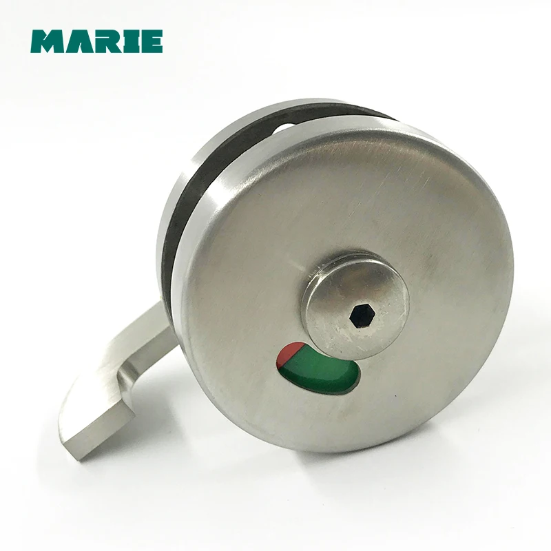 304 Stainless Steel Door Lock Instructions Public Restroom Toilet Partition Door Lock Vacant Engaged Indicator Bathroom