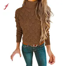 Повседневный женский свитер с открытыми плечами повседневный хлопок Повседневный смешной вязаный Свободный пуловер с длинным рукавом Прямая поставка