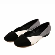Специальное предложение обувь для Для женщин плюс большие размеры 34–47 Дамская обувь пикантные Для женщин балетки sapato feminino Стиль Chaussure Femme x7