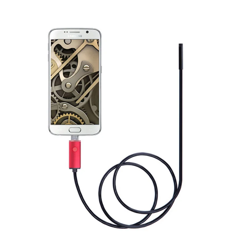 

Medical Camera USB Android 5.5mm Dia Lens 2m Endoscope tool Phone Inspection Camera cam Snake Video Soft sprocket pour engine