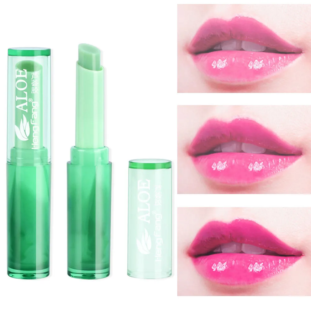 

Hot Sales New Protect Lip Moisturizer Nutritious Sexy Red Lip Tint Lipstick Temperature Change Color Women Fashion Makeup Gift